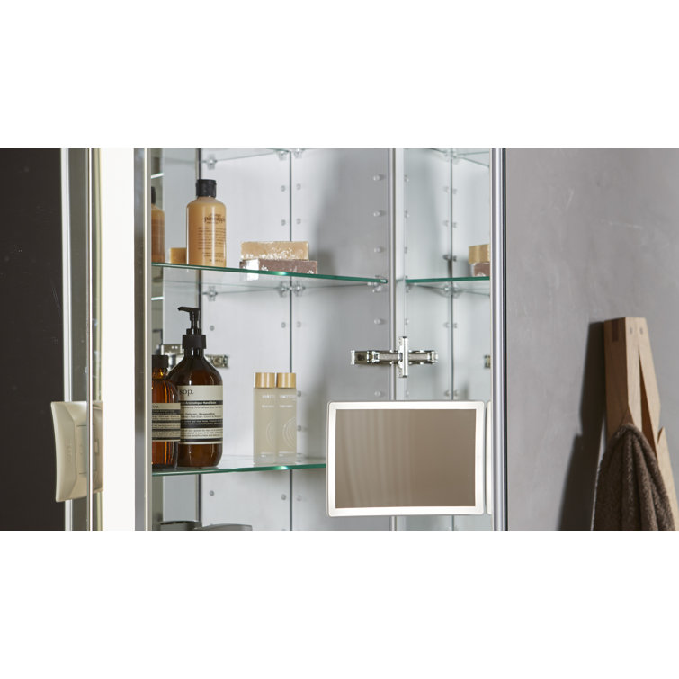 Robern Entice Modern & Contemporary Lighted Magnifying Makeup/Shaving